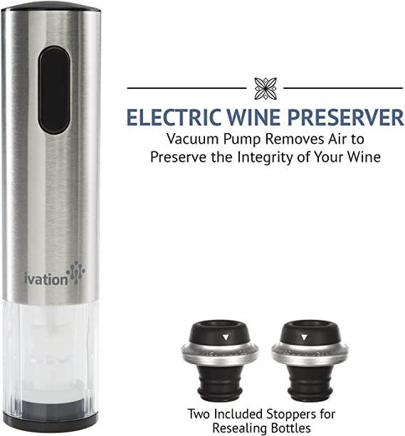 Electric Wine Opener Gift for Husband Gift for Dad Gift for Mother Gift for Friend Gift for spouse
